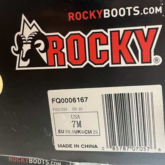 Rocky Alpha Force Mens Combat Boot Black Size 7 M main image 5